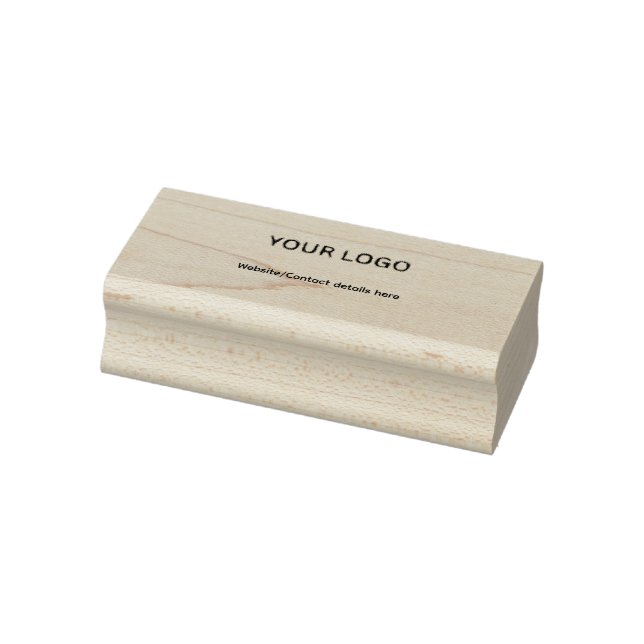 Caucho Sello de Arte de Madera Personalizado (Sello)