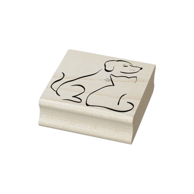 Caucho sello de arte para perros y gatos (Sello)