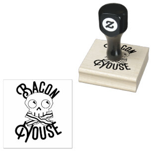 Caucho Sello de Bacon House