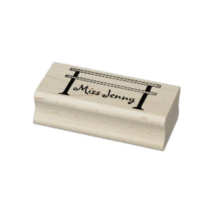 Caucho Sello de Barre de Ballet Personalizado de Regalo d