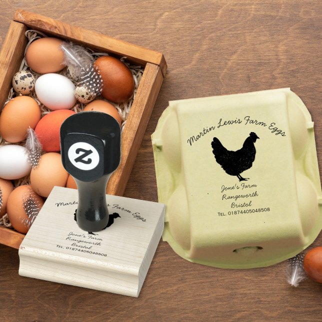 Caucho Sello de caja de huevos (Subido por el creador)