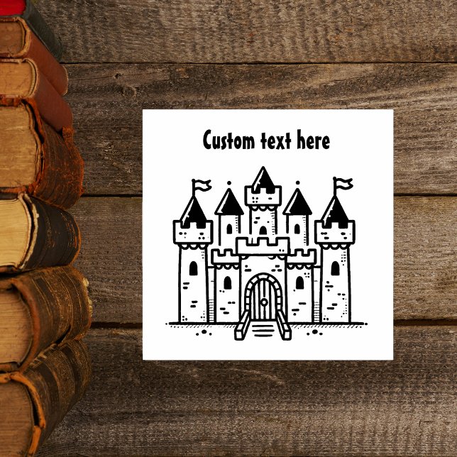 Caucho Sello de castillo (Subido por el creador)