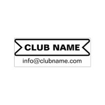 Sello de contacto del club de fútbol