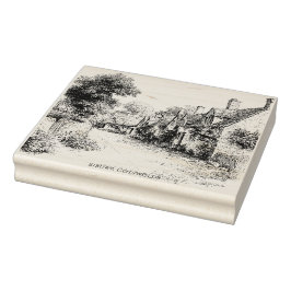 Caucho Sello de Cotswolds de Bibury