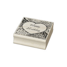 Sello de cumpleaños feliz