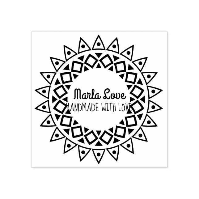 Caucho Sello de dirección de devolución del SOL (Impresión)