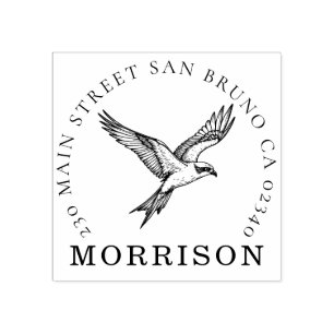 Caucho Sello de dirección de familia Osprey - Herencia cr