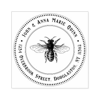 Caucho Sello de dirección de retorno marca de vintage rei