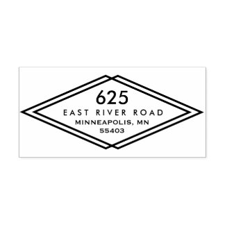 Caucho Sello de dirección de retorno moderno de mediados