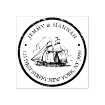 Sello de dirección del personalizado, sello de bod