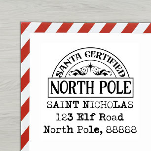 Caucho Sello de dirección del Polo Norte certificado por