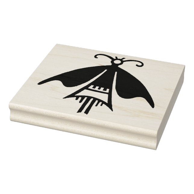 Caucho Sello de diseño de chamán nativo americano del sur (Sello)