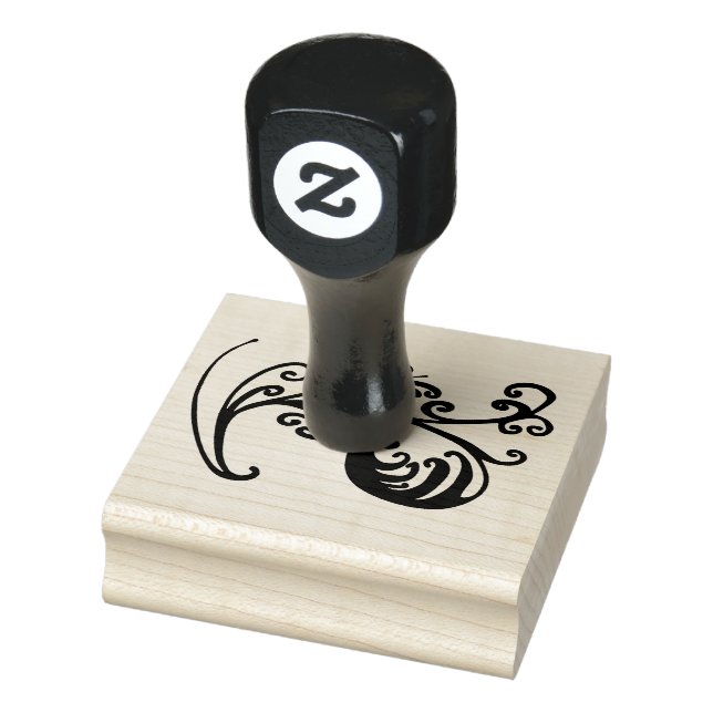 Caucho Sello de Doodle Foliage (Sello)