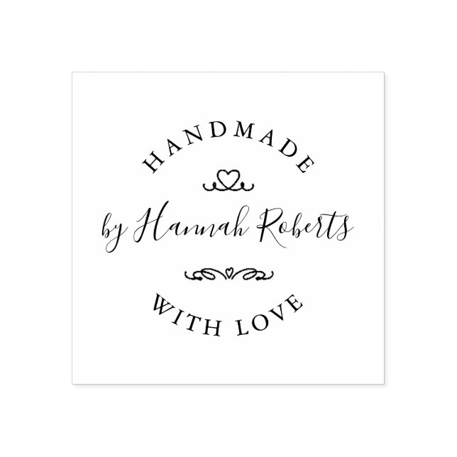 Caucho Sello de goma artesanal personalizado (Impresión)