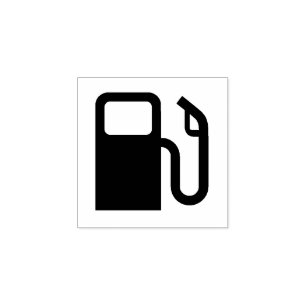 Caucho Sello de goma "Bomba de gasolina"