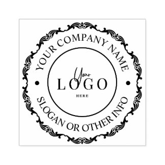 Caucho Sello de goma clásico del logotipo de negocios del