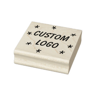 Caucho Sello de goma con logotipo de personalizado
