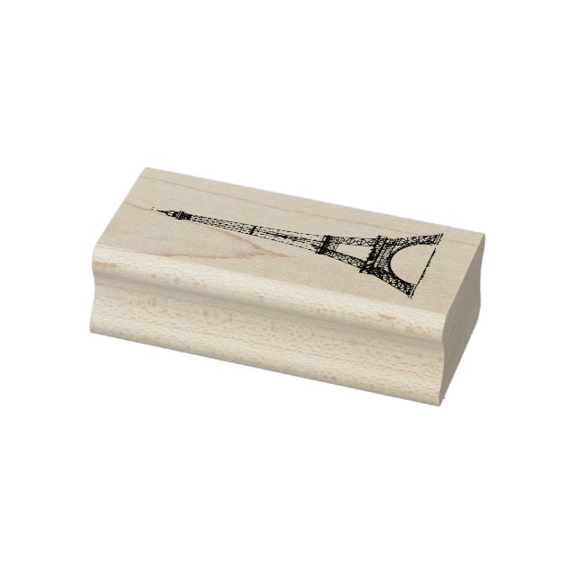 Caucho Sello de goma de 6 tamaños con imagen retro Torre  (Sello)