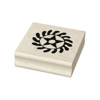 Caucho Sello de goma de Adinkra de Madera (Transformación