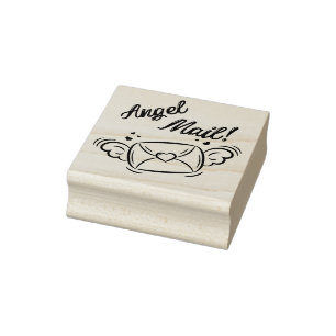Caucho Sello de goma de Angel Mail