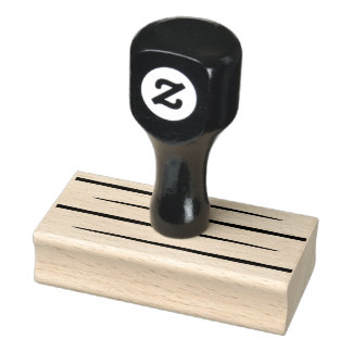 Caucho Sello de goma de bandas tabby