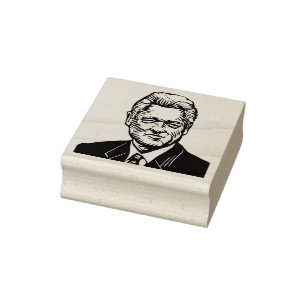 Caucho Sello de goma de Bill Clinton