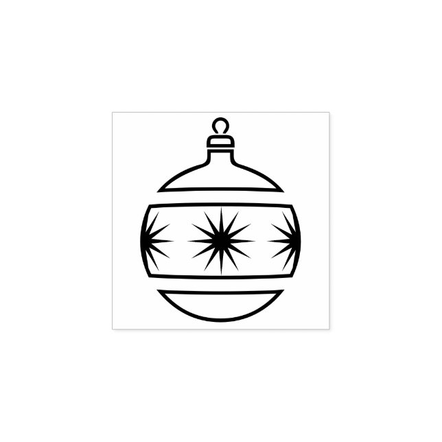 Caucho Sello de goma de decoración estacional (Impresión)