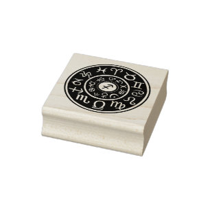 Caucho Sello de goma de diseño Zodiaco Sagitario Astrolog