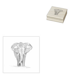 Caucho sello de goma de elefante