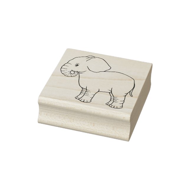 Caucho Sello de goma de elefante bebé (Sello)
