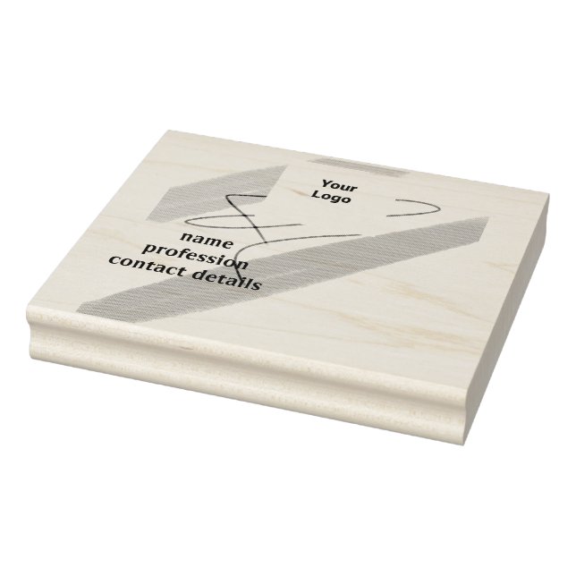 Caucho Sello de goma de entintado automático (Sello)