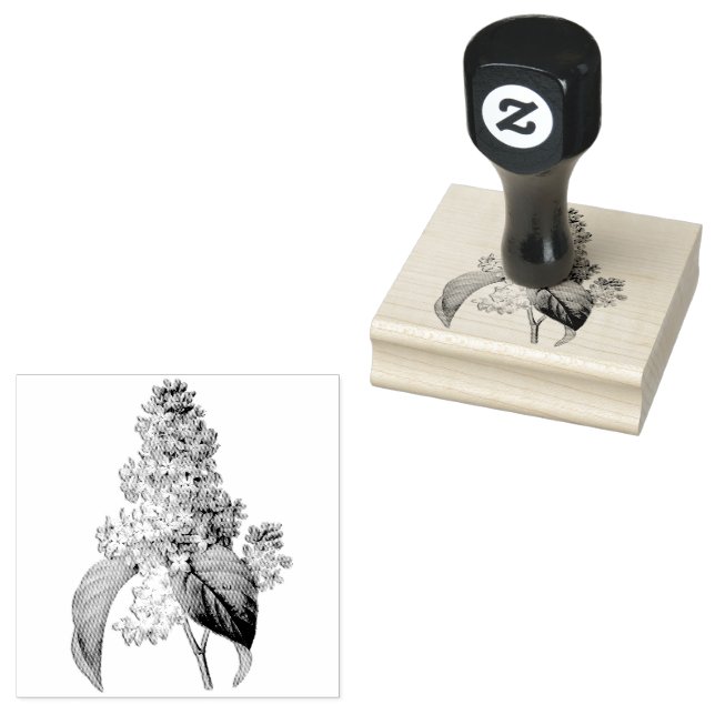 Caucho Sello de goma de flores de lino (Sellado)