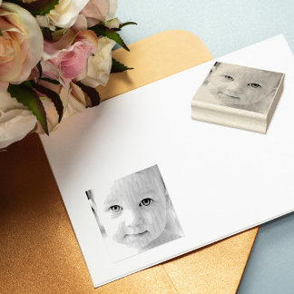 Caucho Sello de goma de foto personalizado