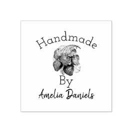 Caucho Sello de goma de fresa de verano lúgubre