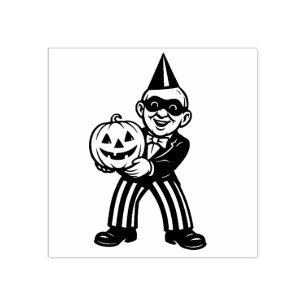 Caucho Sello de goma de hombre de fiesta de Halloween vin