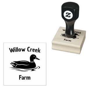 Caucho Sello de goma de huevo de pato de granja personali