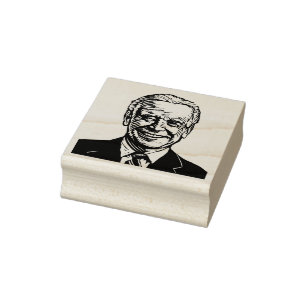 Caucho Sello de goma de Joe Biden