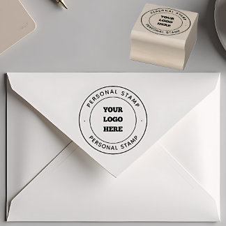 Caucho Sello de goma de logotipo personalizado para brand