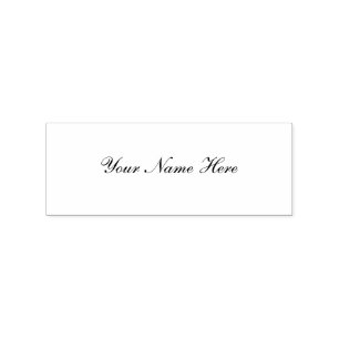 Caucho Sello de goma de madera personalizado