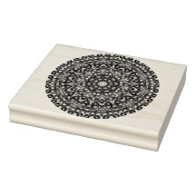 Sello de goma de Medallón de Círculo Celta