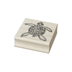 Caucho Sello de goma de tortuga celta