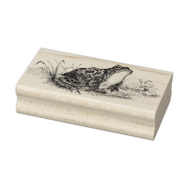 Caucho Sello de goma de vintage de algodón