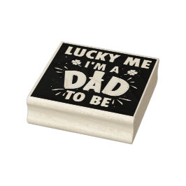 Caucho Sello de goma del día de San Patricio