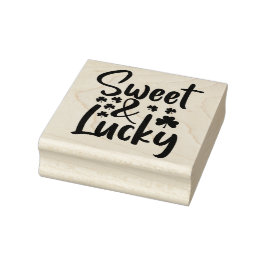 Caucho Sello de goma del Día de San Patricio