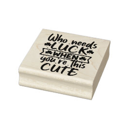 Caucho Sello de goma del Día de San Patricio