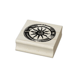 Caucho Sello de goma espíritus de la danza de la lluvia, 