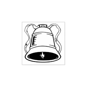 Caucho Sello de goma estacional de la decoración de Bell