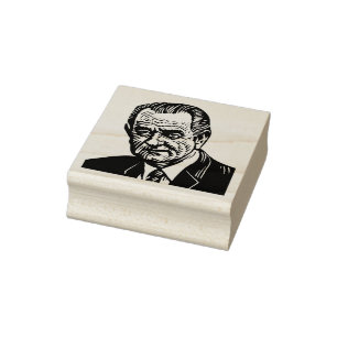 Caucho Sello de goma Lyndon Johnson