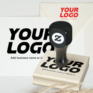 Caucho Sello de goma personalizado con logotipo de su emp