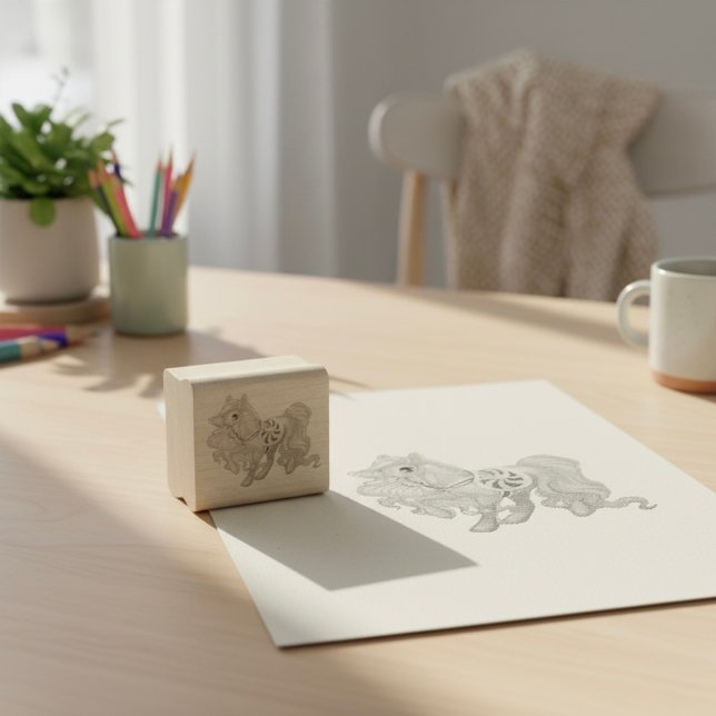 Caucho Sello de goma Pony (Subido por el creador)